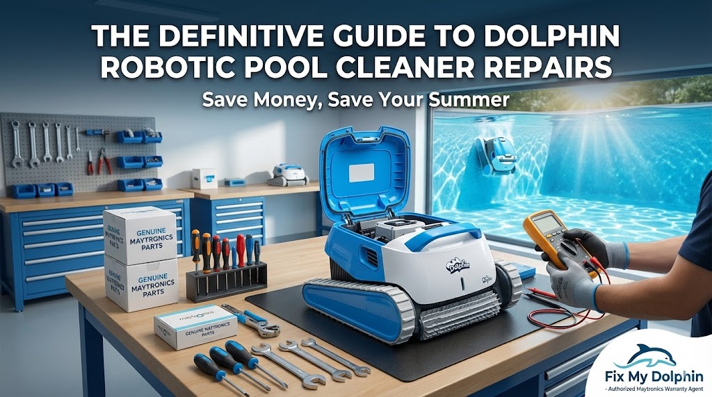 Dolphin Robotic Pool Cleaner Repairs